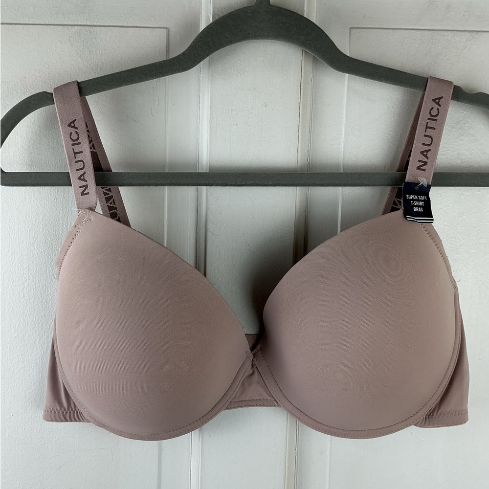 Nautica Lightly Lined T-Shirt Bra Size 40D